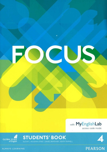 Focus 4 Br - Student`s Book With My English Lab, De Sin . Serie Unica, Vol. Unico. Editorial Pearson Educati, Tapa Blanda En Inglés