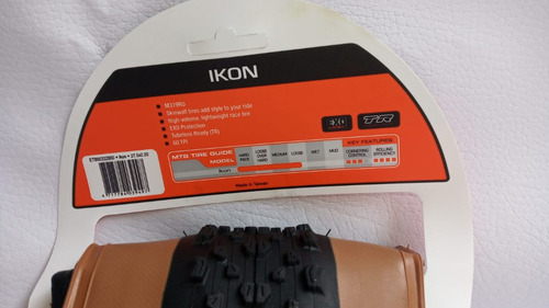 Imagen 7 de 8 de Llanta Maxxis Ikon Skinwall 27.5*2.20 T R / E X O / 60 Tpi