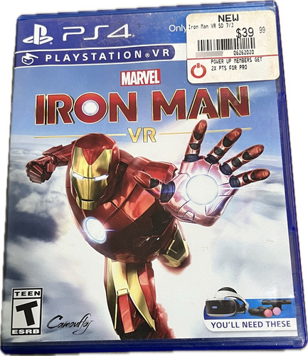 Iron Man Vr Marvel Ps4 (Reacondicionado)