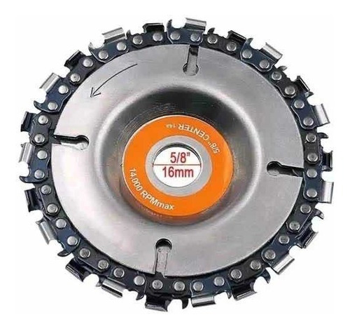 Imagem 1 de 6 de Disco Esmerilhadeira Cortar Madeira Corrente Motosserra 22d