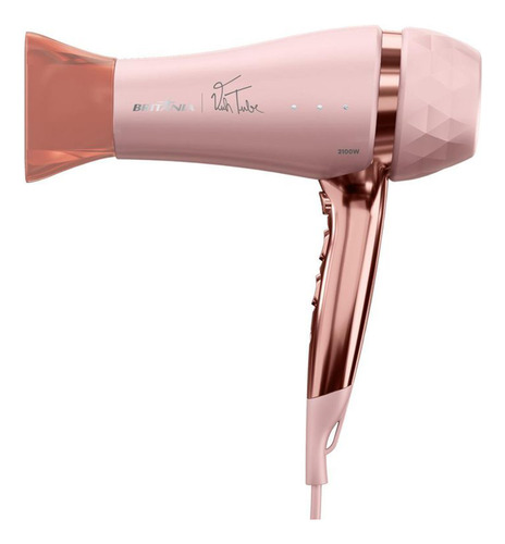 Secador Cabelos Britânia Linha Viih Tube Bsc21a 127/220v