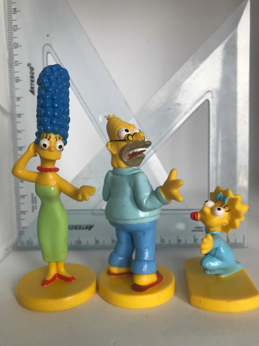 Abuelo Y Nieta Los Simpsons Maggie Y Marge Mama Y Hija Trio (Usado)