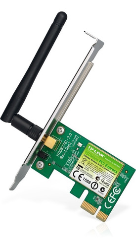 Imagen 1 de 6 de Placa Wireless Tp Link Pci Exp 1x Tl Wn 781nd Ant Desm 2dbi