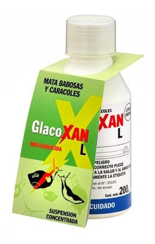 Glacoxan L Mata Babosas Y Caracoles X 200 Cc (belgrano)