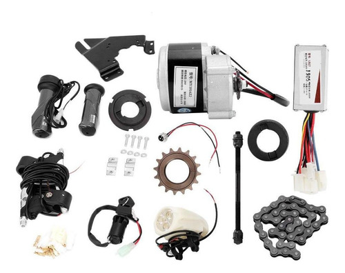 Kit De Conversión De Motor Eléctrico Para Bicicleta, 24 V