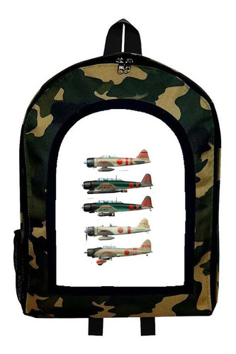 Mochila Camuflada Guerra Mundial Mod Aar93