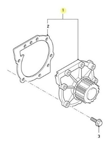 Bomba De Agua Mondeo De 3/2007 - 7/2010