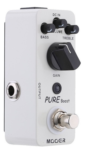 Imagen 6 de 6 de Mooer Pure Boost Micro Mini Boost Efecto Pedal Para Eléctri