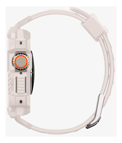 Funda + Pulseira Spigen Rugged Armor Apple Watch Ultra 49 mm Cor Dune Beige Ancho 49 mm