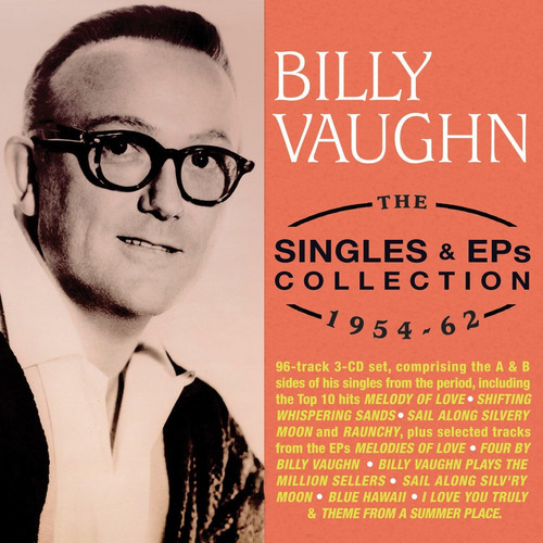 Cd: Billy Vaughn - Coleção De Singles E Eps 1954-62