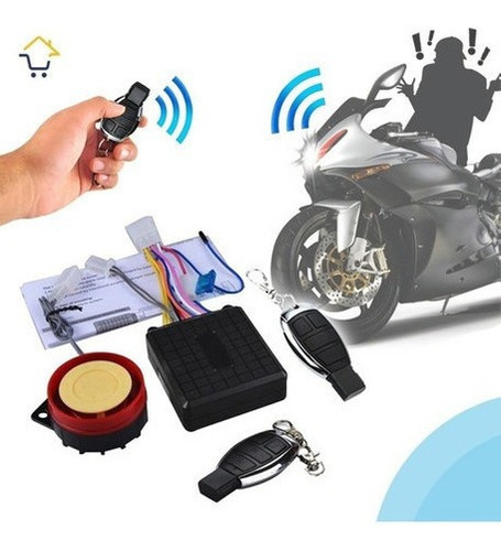 Alarma Moto Largo Alcance 60m Distancia Mj433