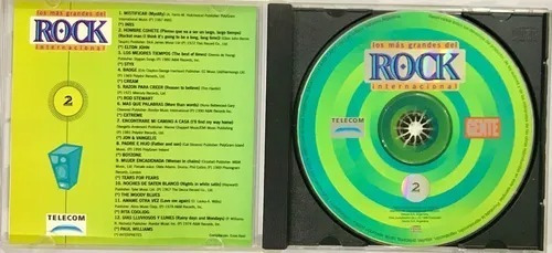 Colección Gente Los Mas Grandes Del Rock Intern. Cd 02 (Usado)