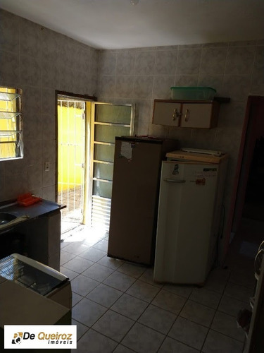 Imagem 5 de 12 de Casa Em Mongaguá, 1 Dormitório, Cozinha,sala ,quintal, Grades De Proteção, Área De Serviço,e Garagem . - 1761 - 33587890