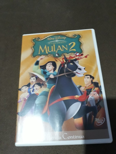 Dvd Mulan 1,2 A Bela E A Fera+dama E O Vagabundo Disney D31
