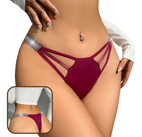 Set 3 Pcs Tanga Para Dama Ropa Interior Femenina Sexy Hot