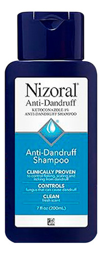 Shampoo Anticaspa Con 1% De Ketoconazol - Nizoral 200ml