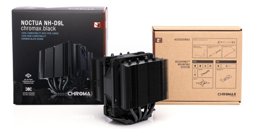 Enfriador De Tazas Noctua Nh-d9l Chromax, Negro, Con Ventila