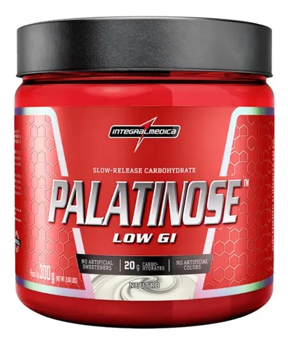Integralmedica Suplemento Palatinose 300g - Energia, Baixo Índice Glicêmico e Performance Duradoura Neutro — R$ 39,50 em Mercado Livre, 43% OFF