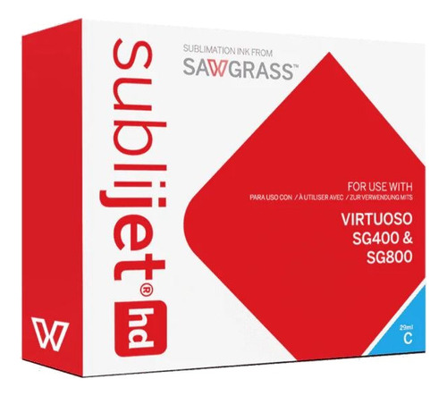 Tintas Sawgrass Virtuoso Hd Sg800 Y Sg400 Cian