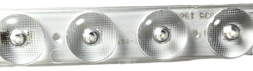 5 Módulos Led Lineales De 6w, Luz Blanca, C/imanes.