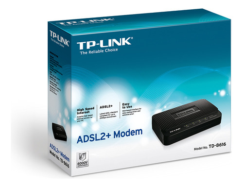 Módem Tp-link Td-8616 Adsl2+ Para Cantv