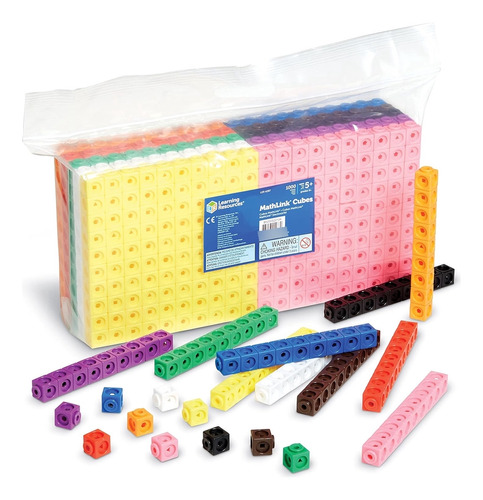 Cubos Mathlink De Learning Resources (set De 1000)