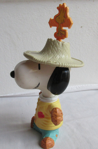 Muñeco De Snoopy Grande Coleccion Mc Donald`s Espantapajaros (Usado)