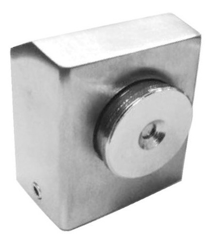 Imagem 3 de 4 de Prendedor Inox Magnético Para Porta Fixação Piso Sb