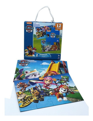 Puzzle Paw Patrol 12 Piezas 1606 Rompecabezas Educando