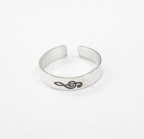 Anillo Plata 925 Cinta 5mm Con 1 Palabra O Nombre Grabado