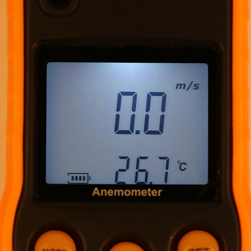 Medidor De Velocidade De Vento Portátil Digital Anemometer G