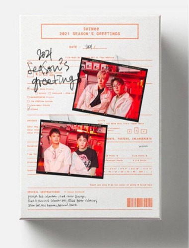 Shinee 2021 Season's Greetings Oficial Kpop Original Shallow