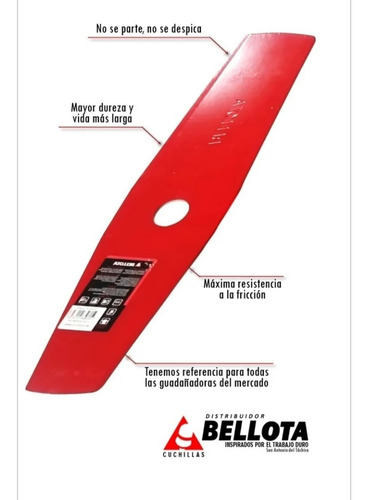 Imagen 2 de 2 de Cuchilla Para Desmalezadora Guaraña Bellota Mayor Y Detal