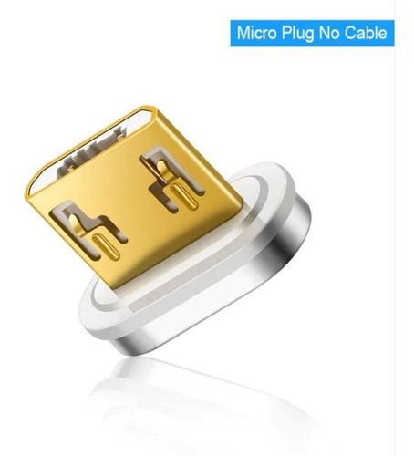 Imagen 2 de 10 de Cable Magnetico Micro Usb Carga Rapida 3.0 Y Datos 2 Metros