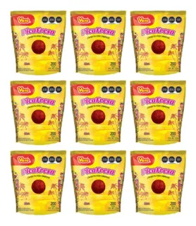 Gomitas Pica Fresa Dulces Vero 200 Pzas - 9 Bolsas