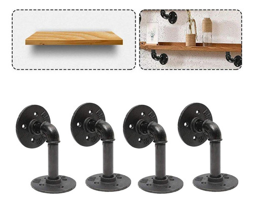Soporte Compatible Con Maceta De Pared Vertical 4 Piezas -