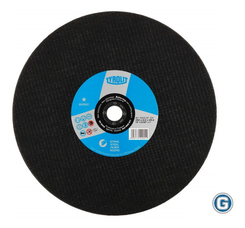 Disco Corte Sensitiva Tyrolit Basic 350 X 2,8 Cajax5 Gramabi