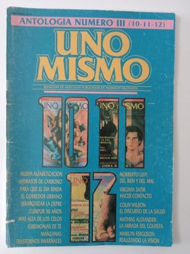 Antologia Uno Mismo 3 Del Mes De  Enero 1984 Ver Indice