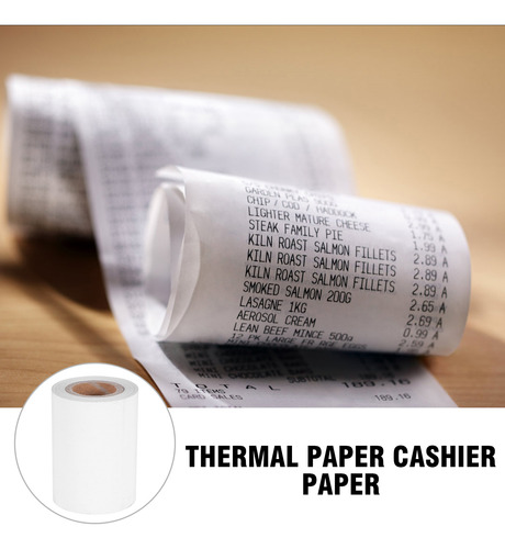 Rollos De Papel Térmico De 10 Piezas Para Impresoras, Impres
