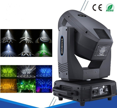 Luz Robotica 350w/17r Beam Wash Spot 3 En 1 Dmx 