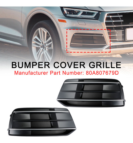 Parrilla Delantera Parrilla For Audi Q5 2018-2022, 2 U