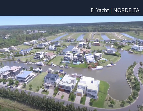 Lote En Venta Al Río En El Yacht | Nordelta | Barrio Náutico