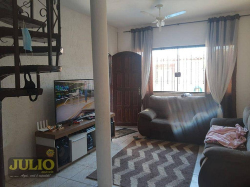 Entrada A Partir R$ 26 Mil E Saldo Financiado! Sobrado Com 3 Dormitórios, 129 M² Por R$ 260.000 - Flórida Mirim - Mongaguá/sp - So0903
