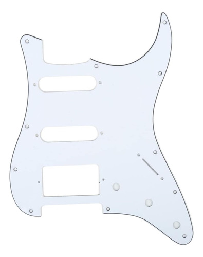 Pickguard Hss De 11 Agujeros Guitarra Eléctrica Strat ...