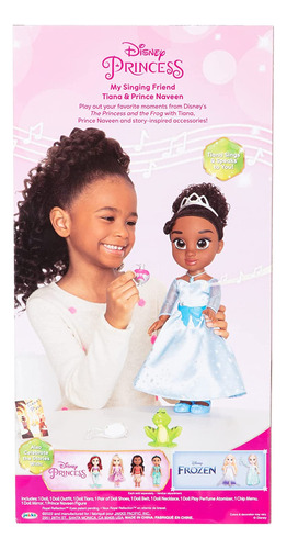 Disney Princess Tiana - Muñeca Cantante