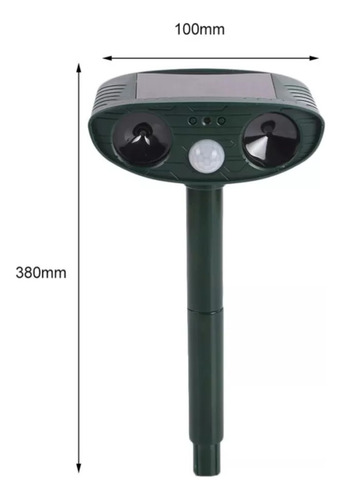 Dissuasor Ultrassônico Para Gatos Com Sensor De Movimento