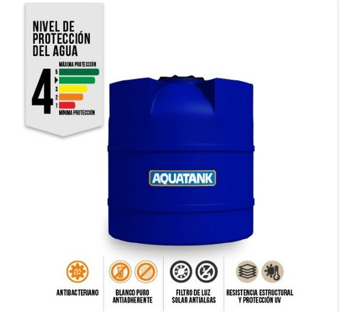 Tanque De Agua Cisterna 1250 Lts Aquatank