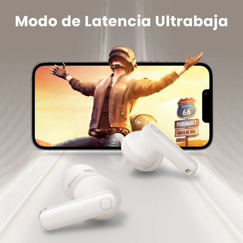 HAYLOU HQ5 ANC Auriculares con Cancelación de Ruido Auriculares Inalámbricos Bluetooth 6.0, Enc de 4 Micrófonos para Llamadas, Color Negro