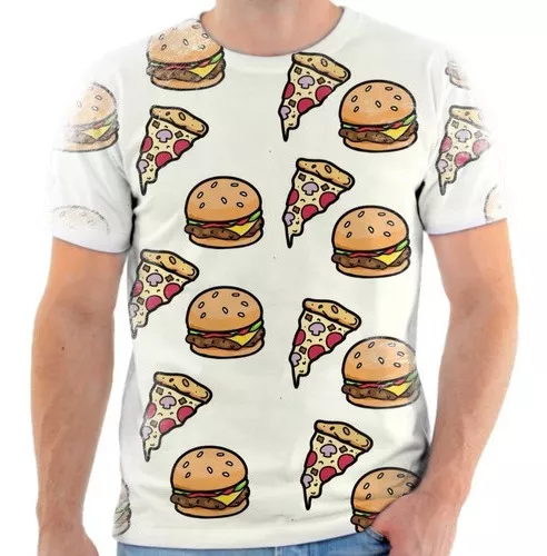 Camiseta - Eu Amo Pizza