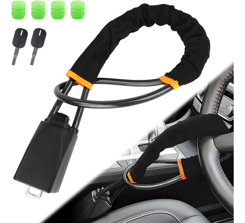 Rongji Cerradura Para Volante De Coche, Cerradura